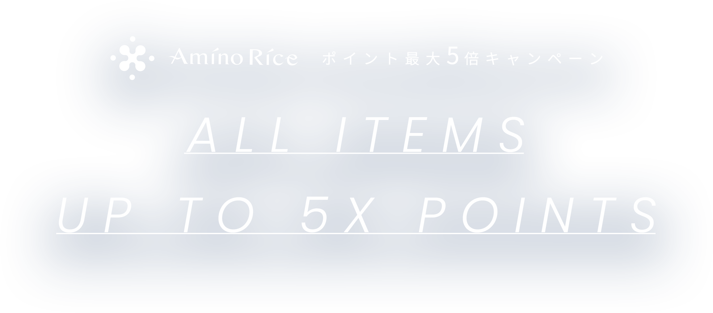 Amino Rice ポイント最大5倍キャンペーン