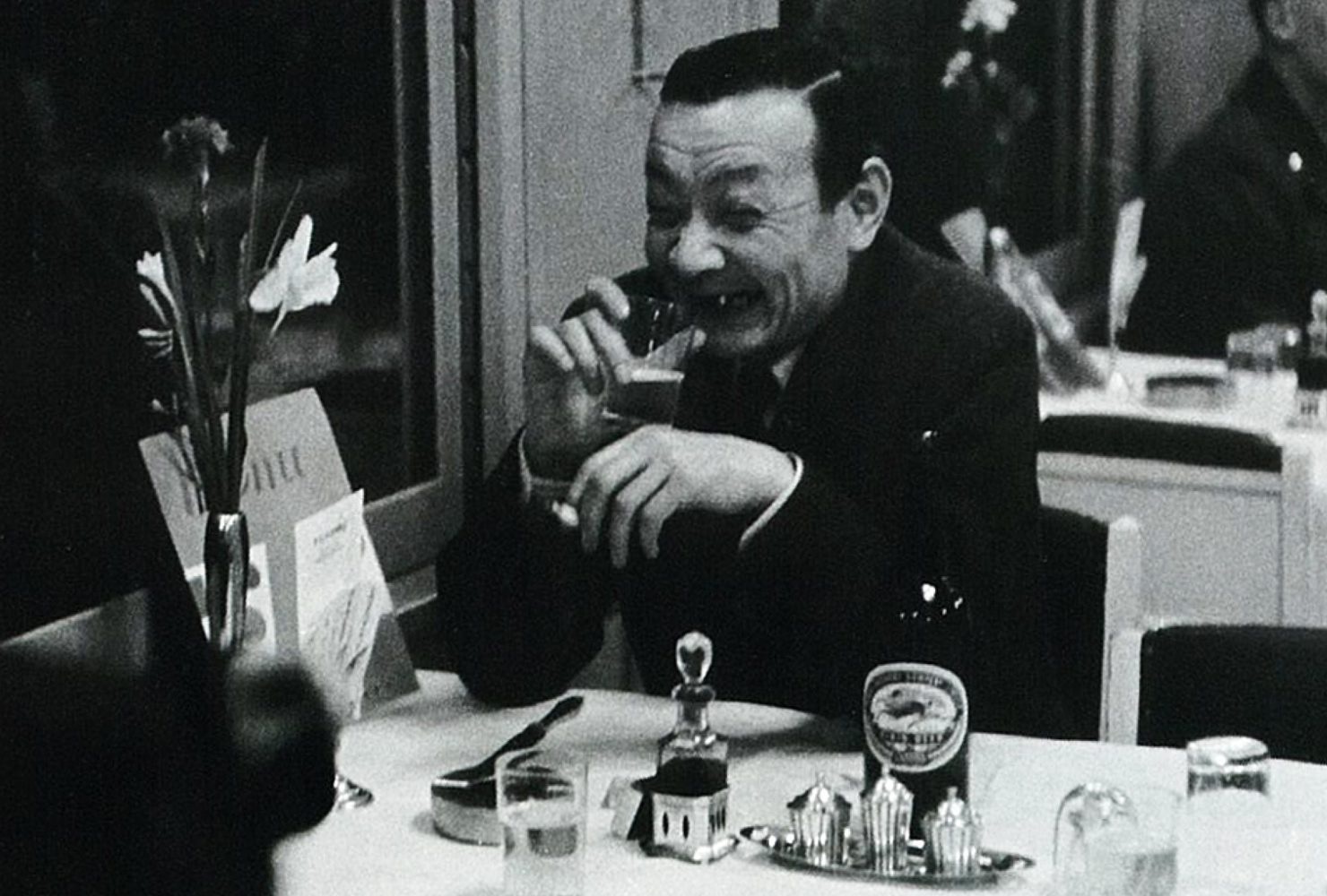 吉田健一氏と特急食堂車